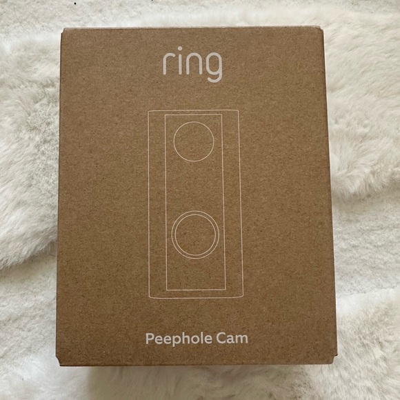 Ring Black and Grey Gray Peephole Cam Camera - Picture 1 of 3